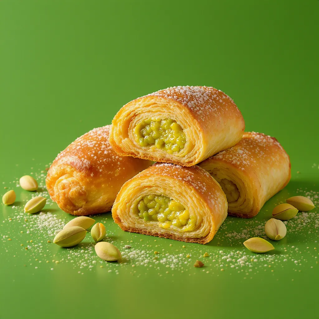 Pistachio Rolls