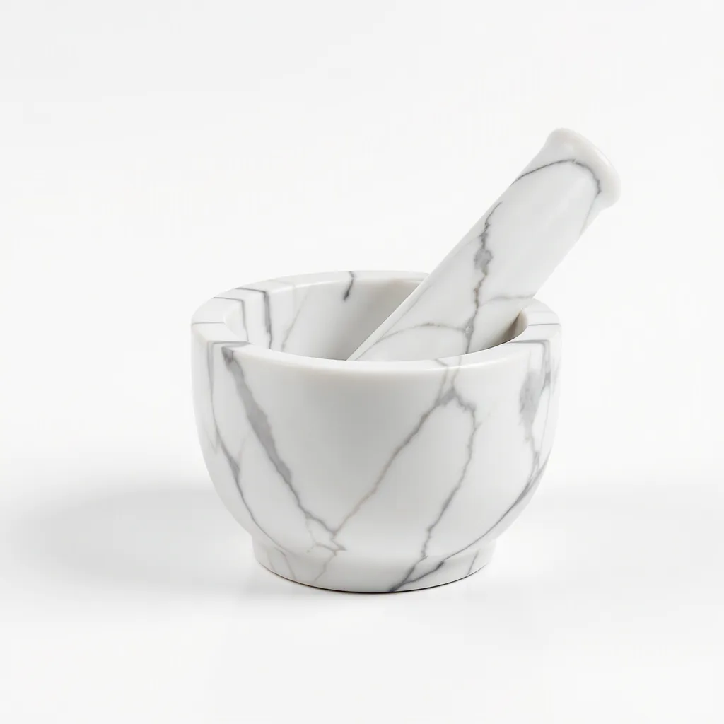 Marble Mortar & Pestle